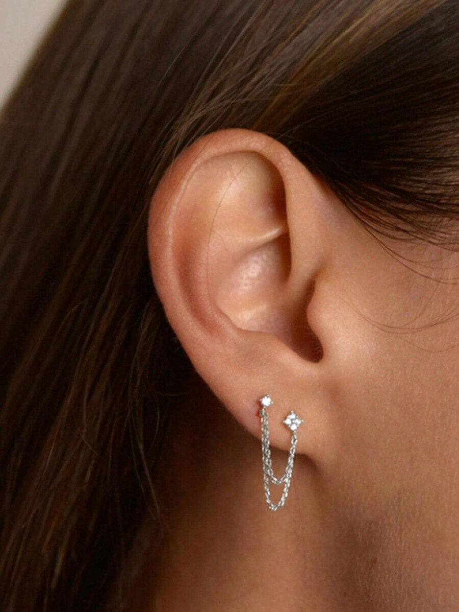 ジュエリー レディース イヤーアクセサリー 1ペア 高級タッセル 925スターリングシルバー ピアス レディース ドロップピアス拍卖