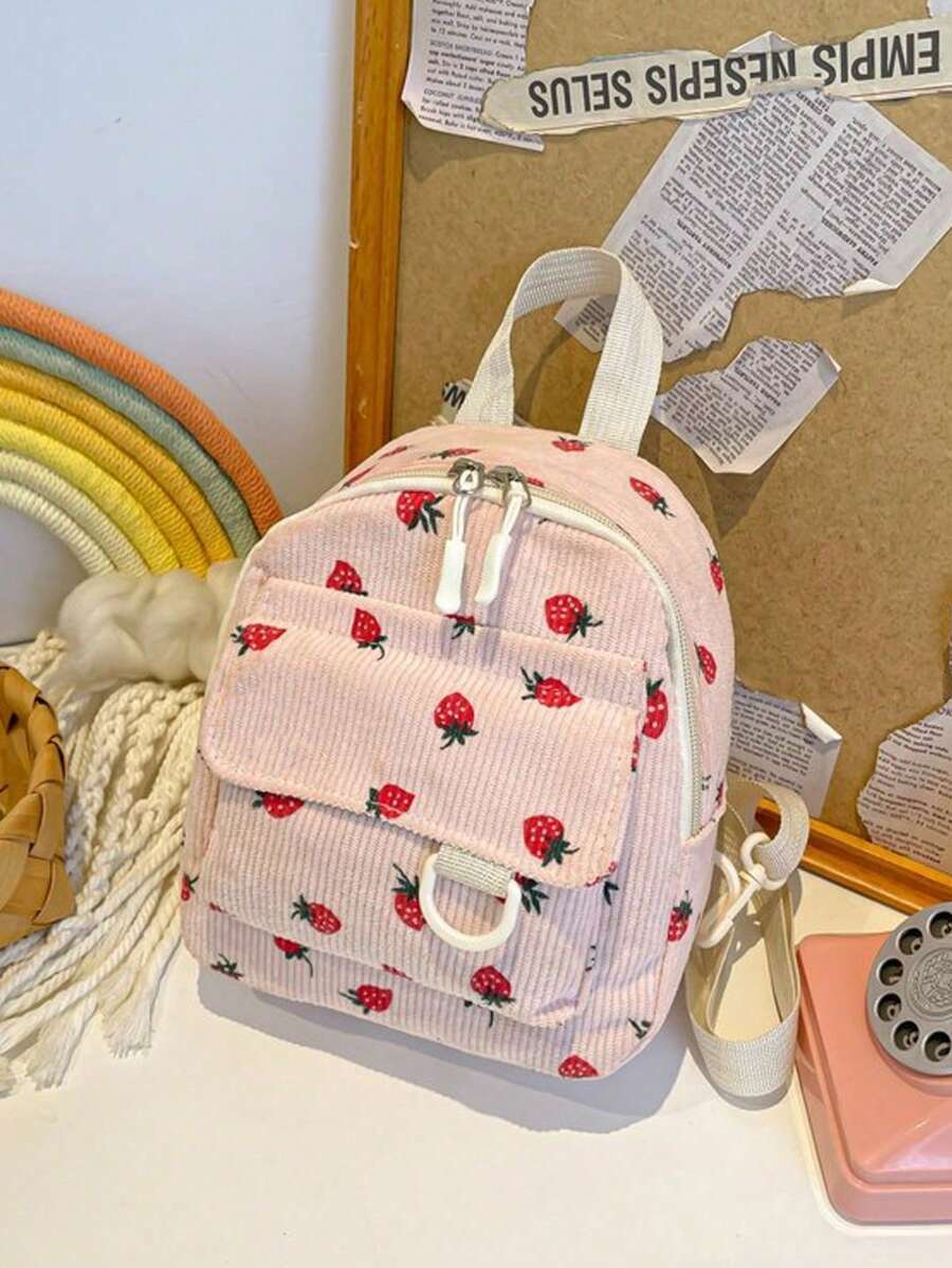 バッグ レディース バックパック 可愛らしく甘いコーデュロイ素材の軽量大容量バックパック、旅行、春のお出かけ、通学、小さめバッグと拍卖