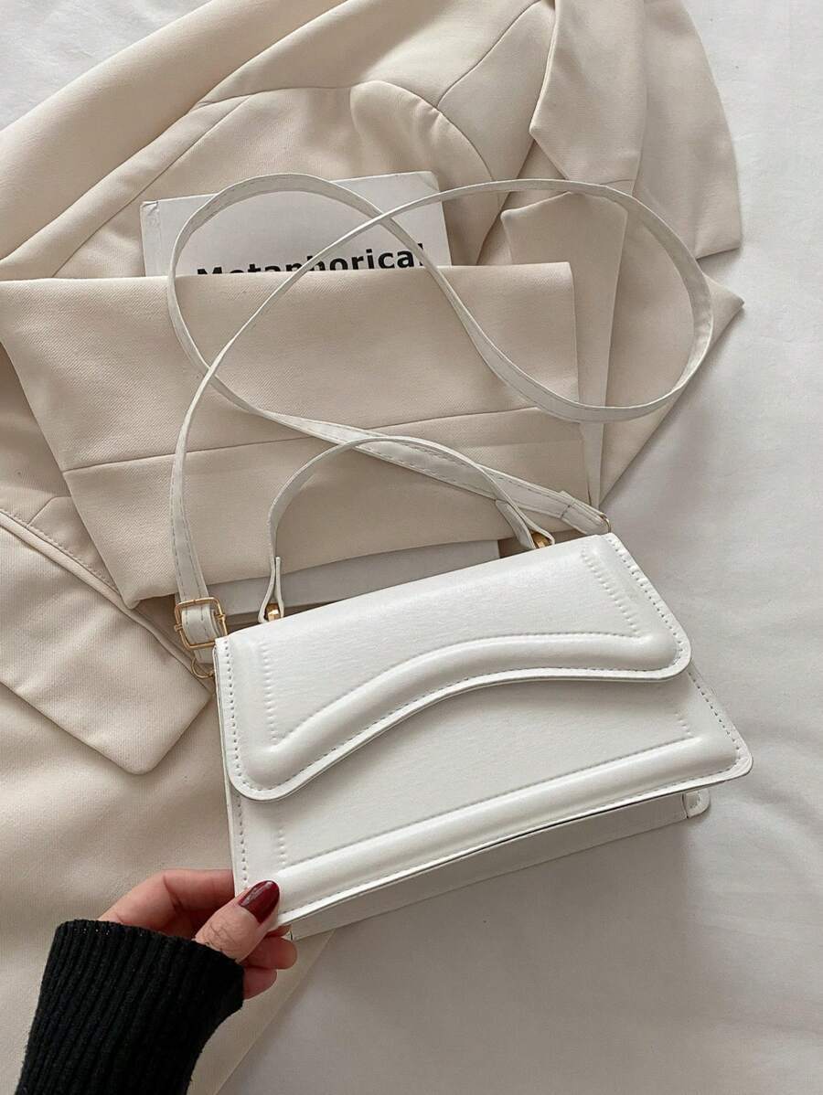 バッグ レディース ハンドバッグ 軽量、ビジネスカジュアル ミニスクエアバッグ、上品なブラックトップハンドルフラップPU、10代女拍卖