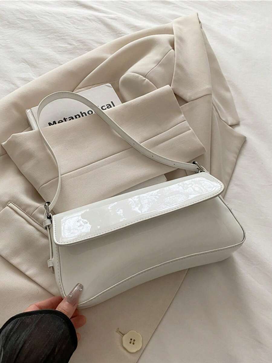 バッグ レディース ショルダーバッグ ミニマリスト ショルダーバッグ レディース、マルーン 小さめ バッグ、バゲットバッグ、シンプ拍卖