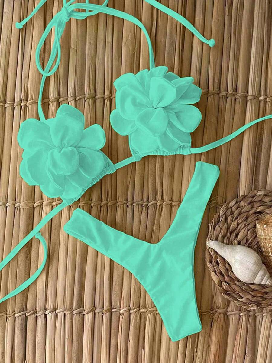 レディース 水着 ビキニセット 公式 無地フローラルワンピース レディース セクシー ビキニ水着拍卖