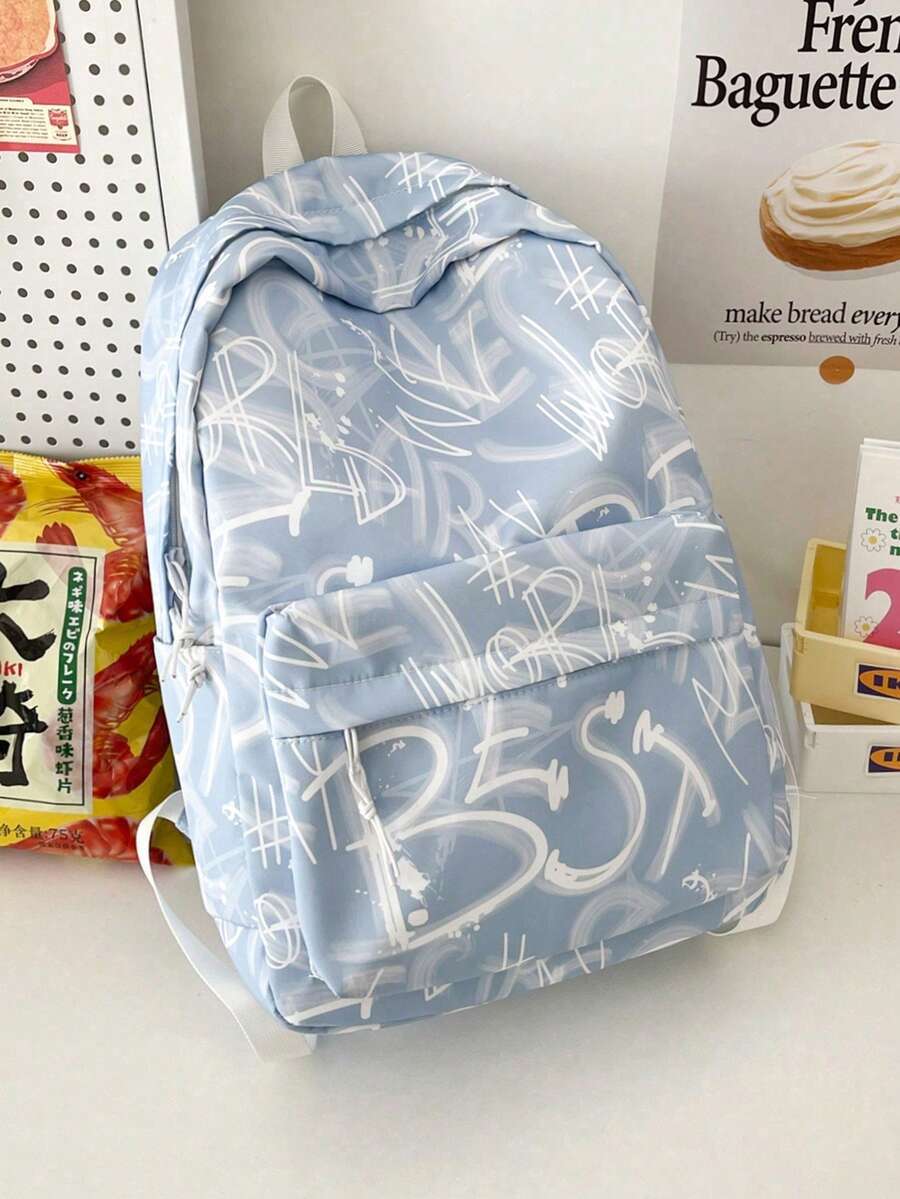 バッグ レディース バックパック 1個 ファッショナブルなタイダイ柄 かわいいリュックサック ガールズ用、大容量 多ポケット カジ拍卖