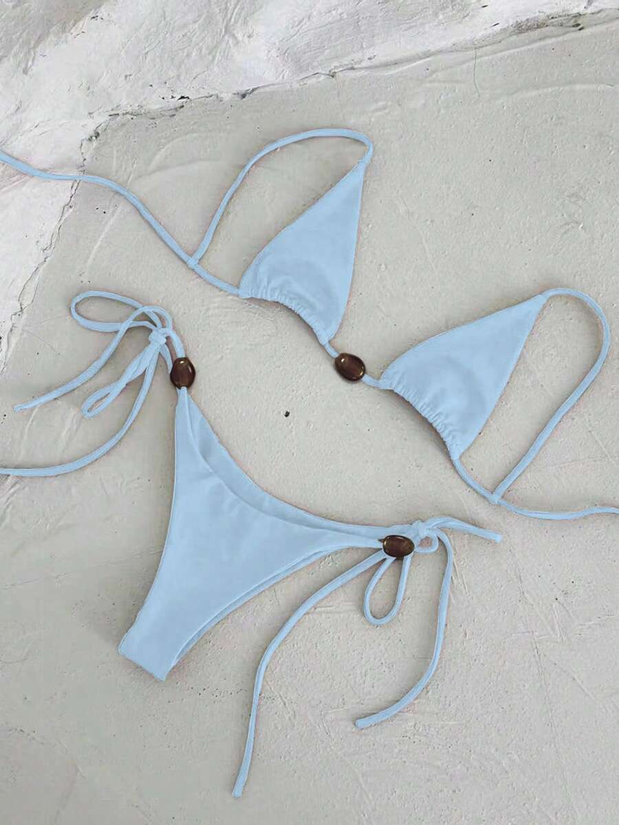 レディース 水着 ビキニセット オフィシャル セクシー 無地 女性 ビキニ 水着拍卖