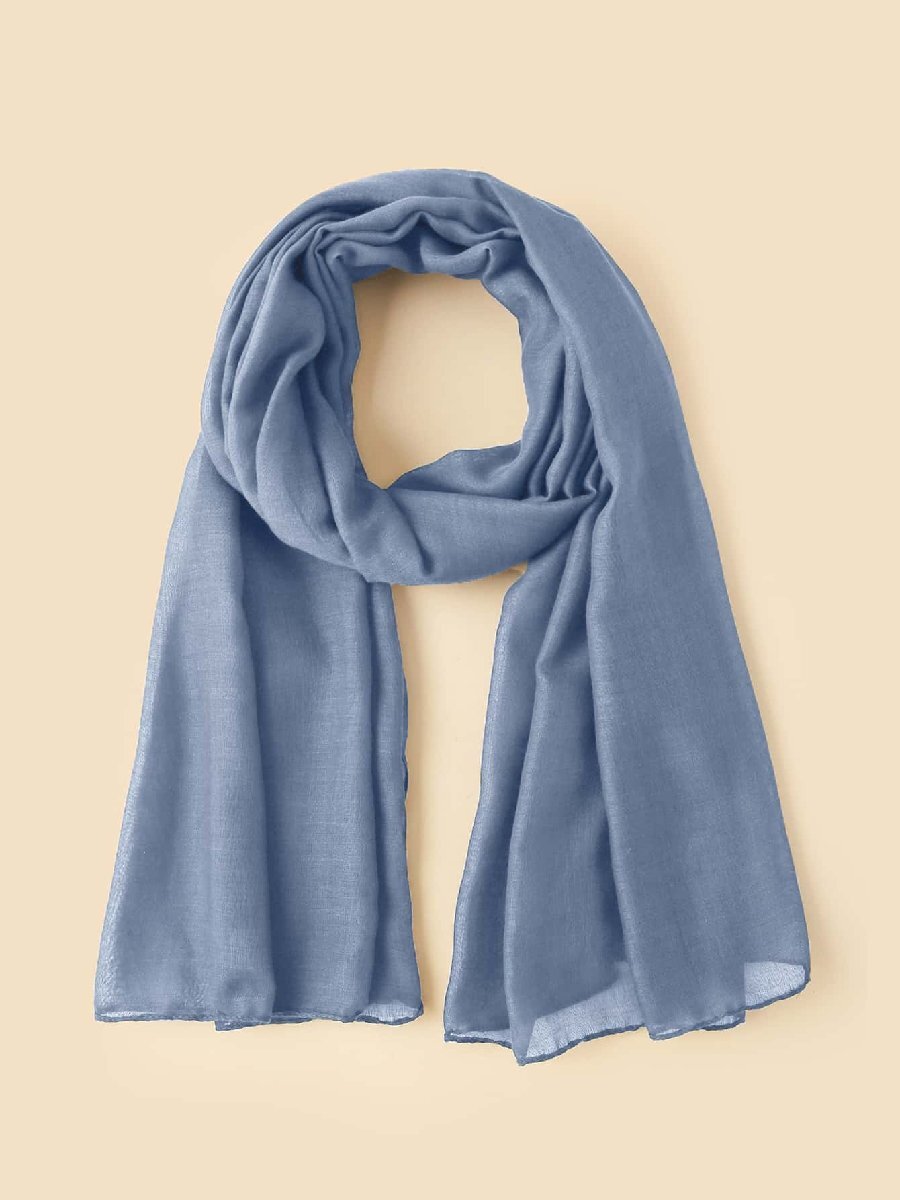 アクセサリー レディース スカーフ 1個 無地カラーアラビア風ヘッドラップ/スカーフ、モスク用に適し、日よけ拍卖