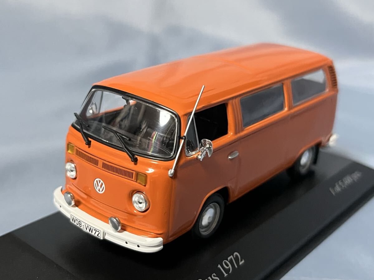 ミニチャンプス製  VW(フォルクスワーゲン) T2 バス   1972年  1/43拍卖