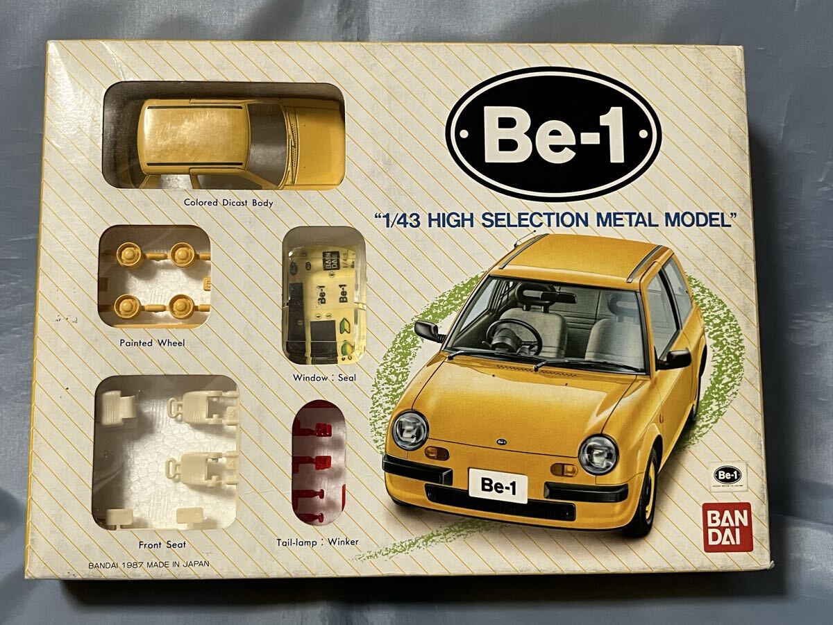 バンダイ製   未組立  メタル モデル ニッサン  Be-1 1/43拍卖