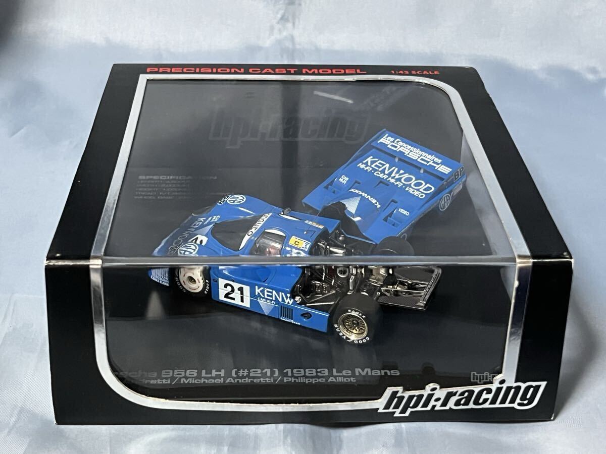 未開封 hpiレーシング 製  ポルシェ 956 LH 1983年 ルマン   1/43拍卖