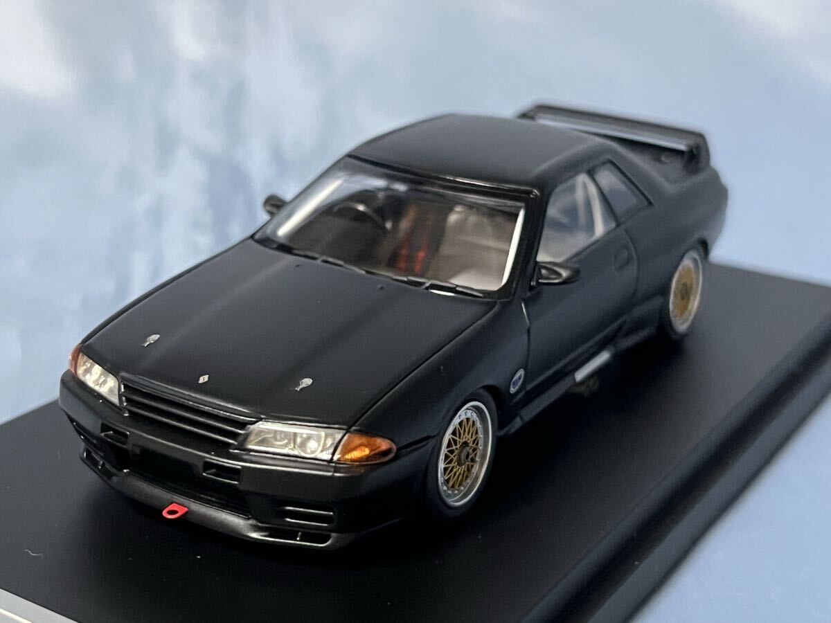 非売品 hpiレーシング製 スカイライン GT-R (R32) グループA レーシング 黒  1/43拍卖