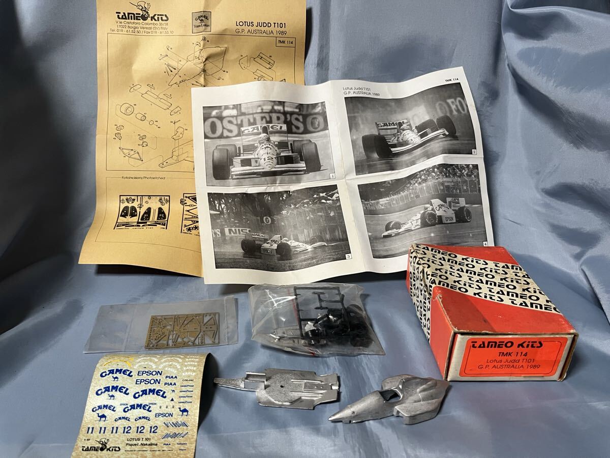 TAMEO(タメオ)製  メタルキット  ロータス ジャッド T101 オーストラリアGP 1989年  1/43拍卖