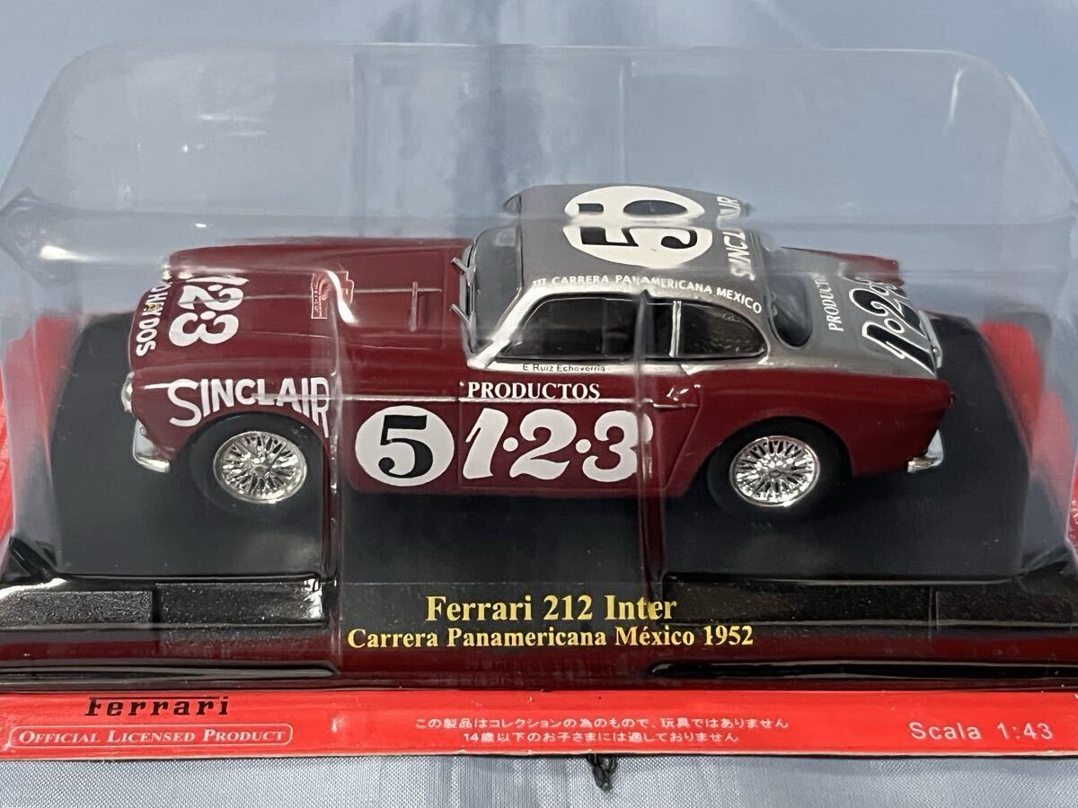 未開封 アシェット  フェラーリ212 Inter 1952年   1/43拍卖