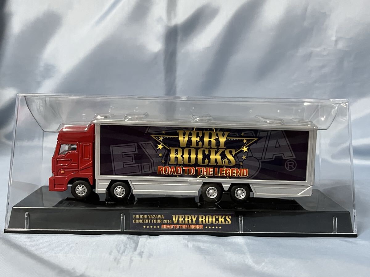 E YAZAWA 矢沢永吉 トランポ型 ミニカー VERY ROCKS 2014年  全長 13.3㎝拍卖