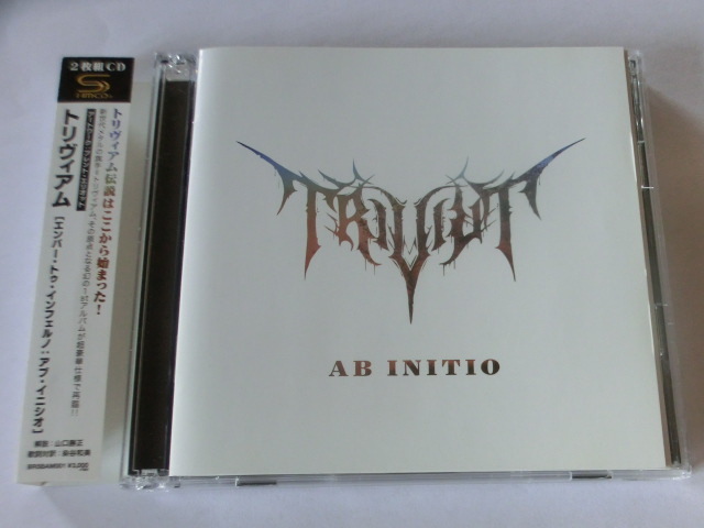 【中古 CD】 TRIVIUM / EMBER TO INFERNO : AB INITIO トリヴィアム / エンバー・トゥ・インフェルノ:アブ・イニシオ 国内盤 2CD拍卖