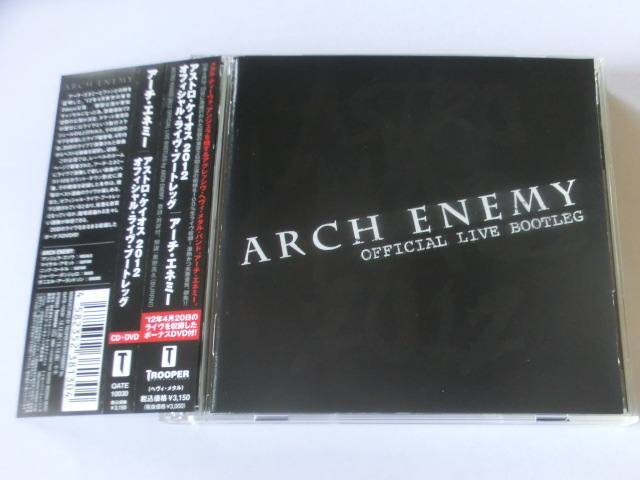 【中古 CD】 ARCH ENEMY / ASTRO CHAOS 2012 OFFICIAL LIVE BOOTLEG アーチ・エネミー / アストロ・ケイオス 2012  国内盤 CD+DVD拍卖