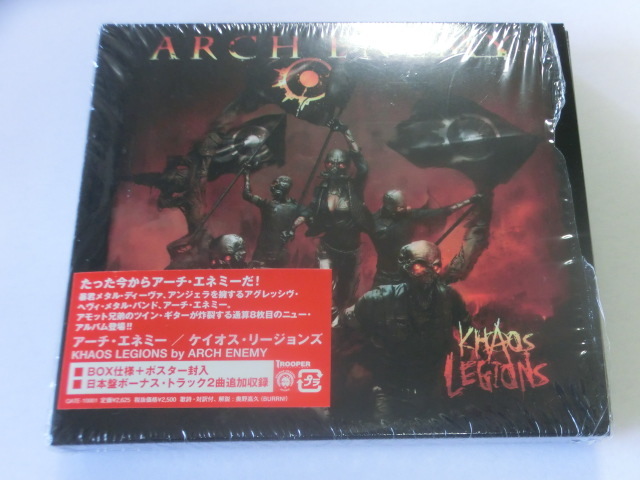 【中古 CD】 ARCH ENEMY / KHAOS LEGIONS アーチ・エネミー / ケイオス・リージョンズ 国内盤拍卖