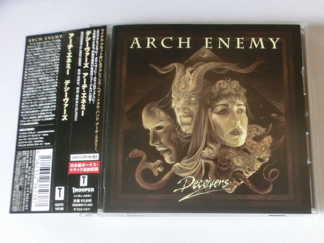 【中古 CD】 ARCH ENEMY / DECEIVERS アーチ・エネミー / デシーヴァーズ 国内盤拍卖