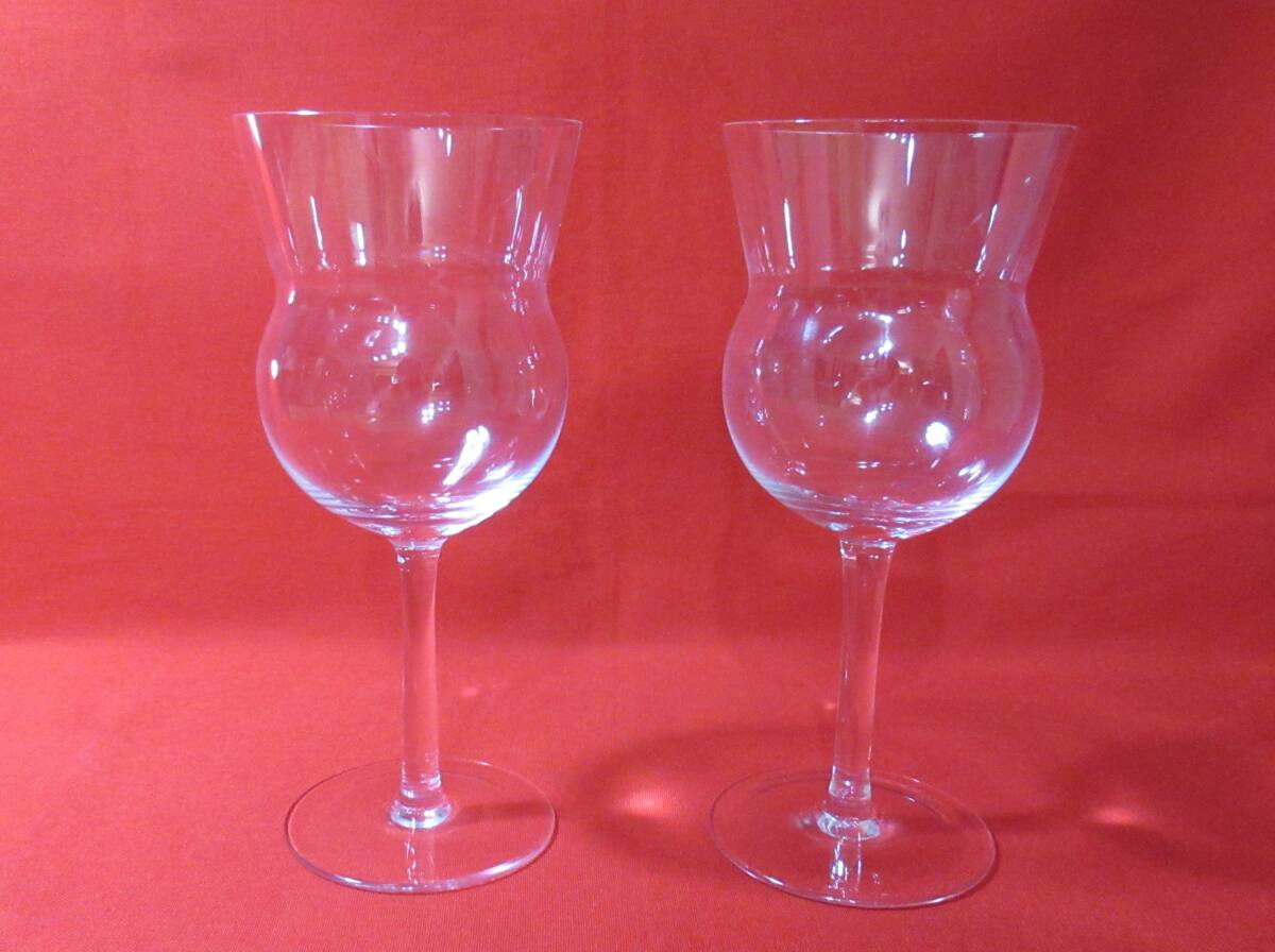 未使用 保管品★THE CONRAN SHOP/ザ・コンランショップ ワイングラス ペア 二客 二脚 TERENCE CONRAN Family Glass Red Wine拍卖
