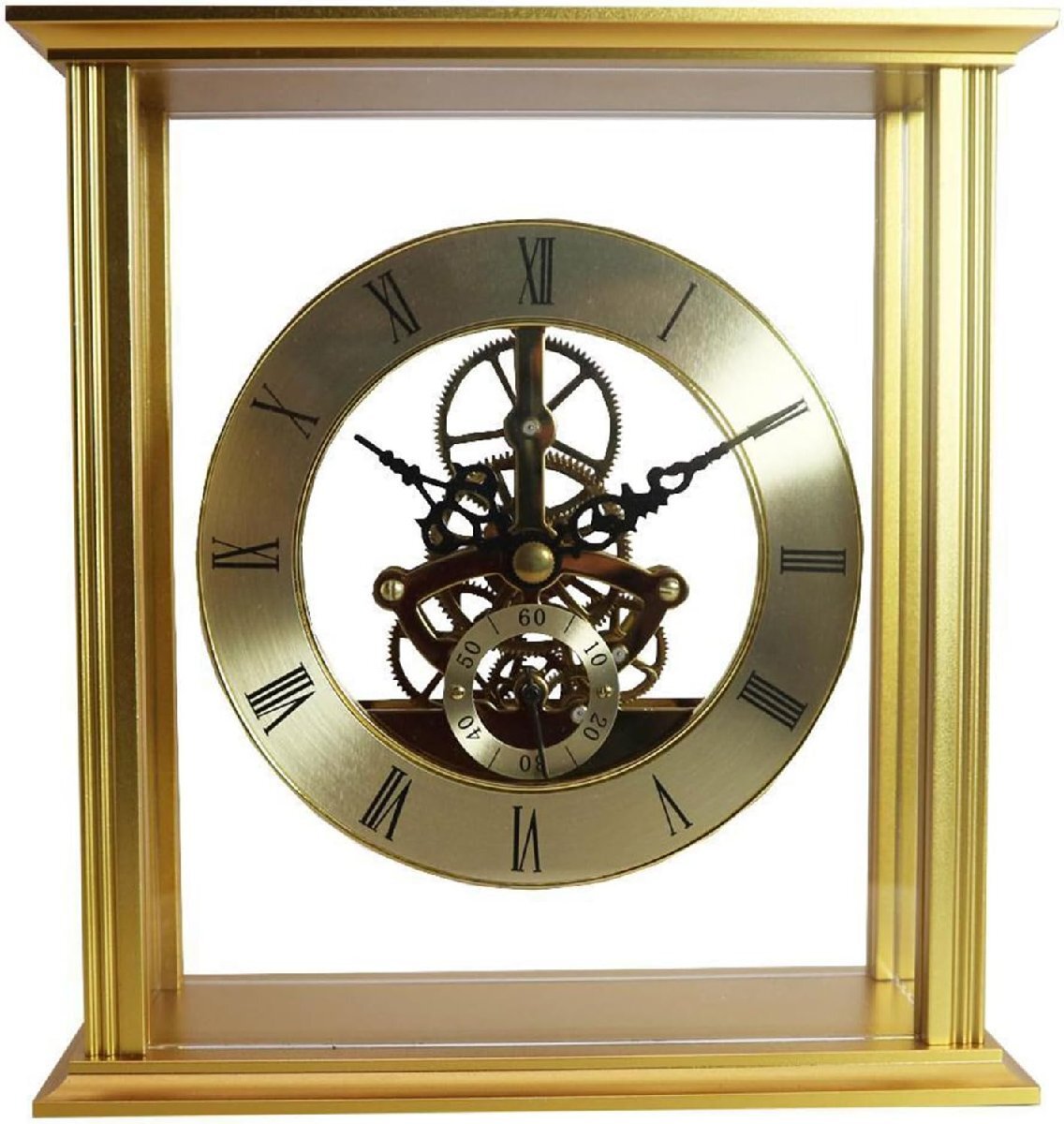 レトロギア 壁掛け時計 ムーブメント ラウンド 装飾テーブルクロック メタル パースペクティブ ムーブメント 壁掛け時計拍卖