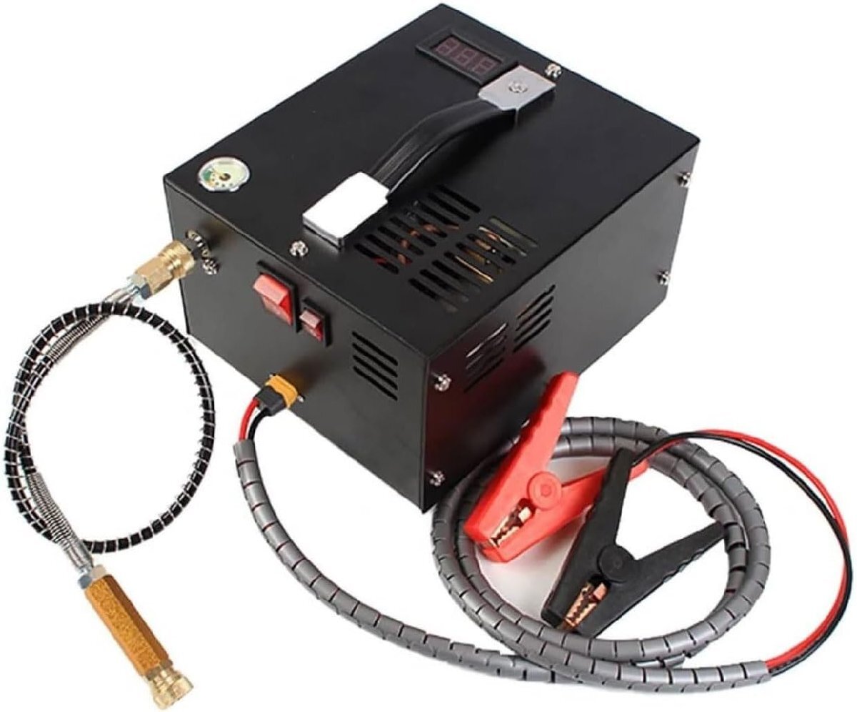 PCP エアコンプレッサー、4500Psi ポータブル高圧ポンプ、内蔵水油分離フィルター、車用 12V DC または家庭用 110V拍卖