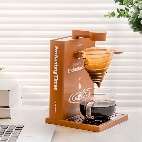 電動手淹れコーヒーマシン、ワンタッチコーヒーマシン、軽量で持ち運び可能な省スペースコーヒーマシン、取り外し可能な水タンク拍卖