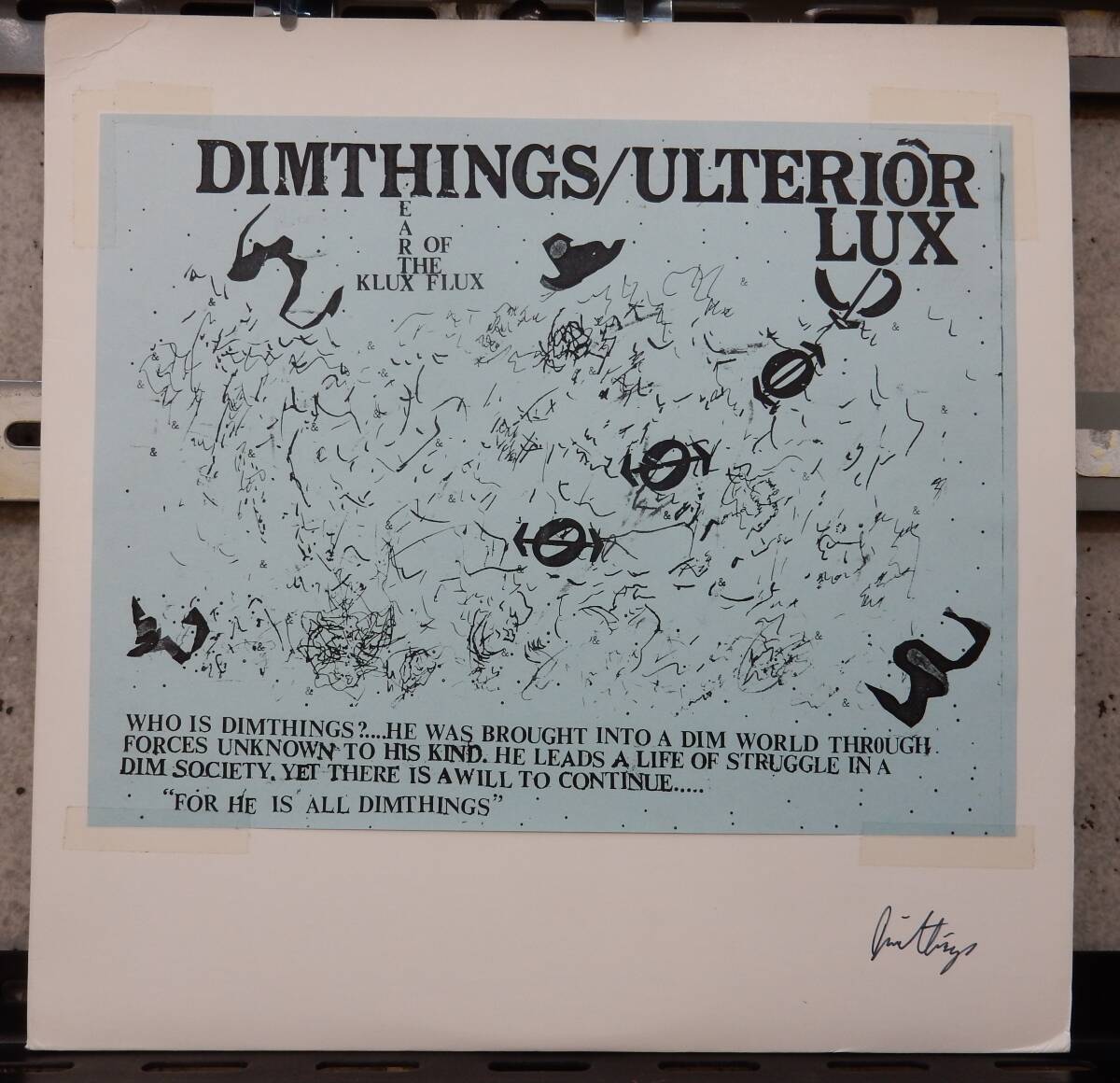 (2LP) Dimthings / Ulterior Lux Heart Of The Klux Flux拍卖