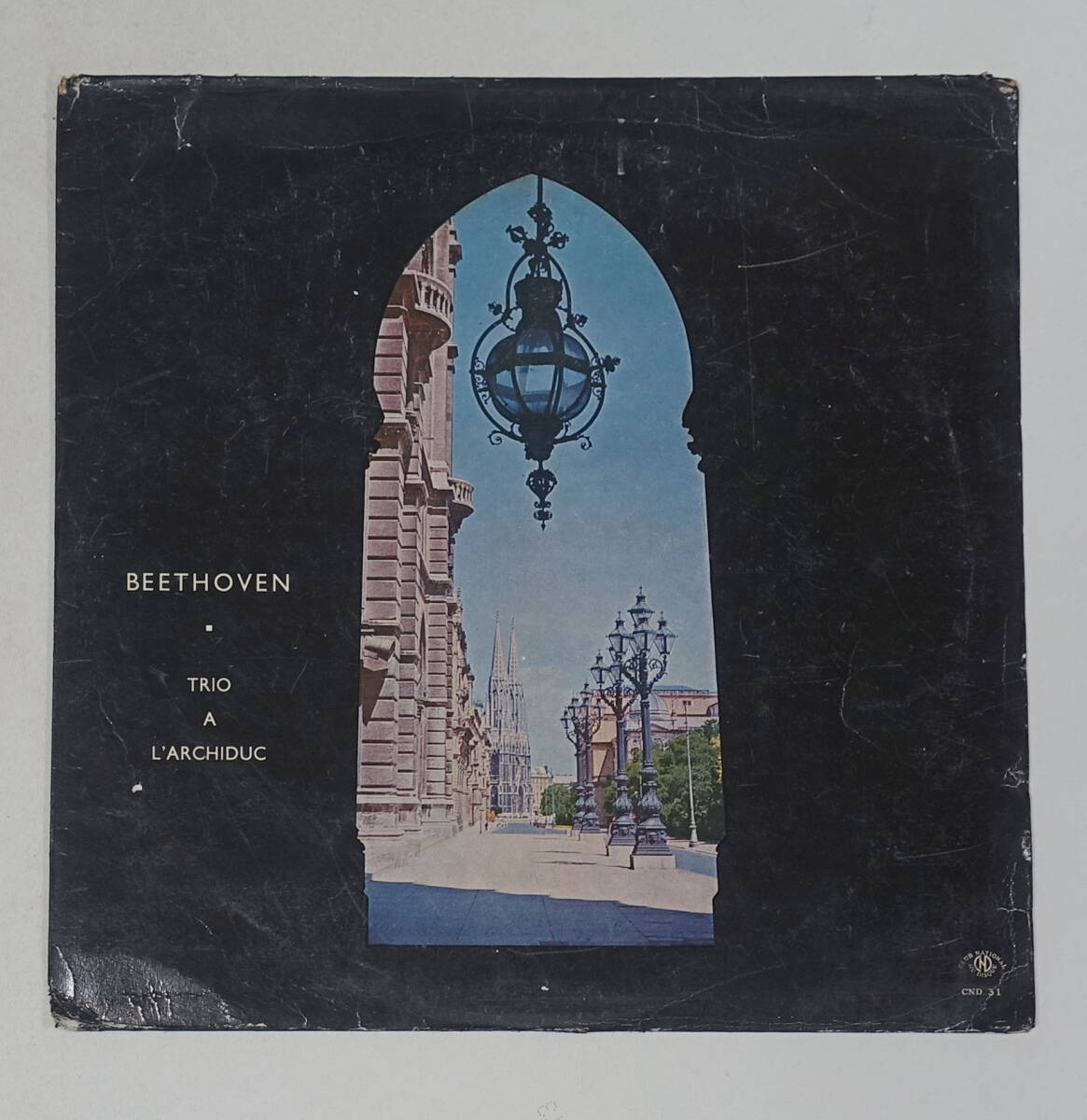 希少! 仏CND 31 ベートーヴェン三重奏 ジェラール・ジャリ拍卖