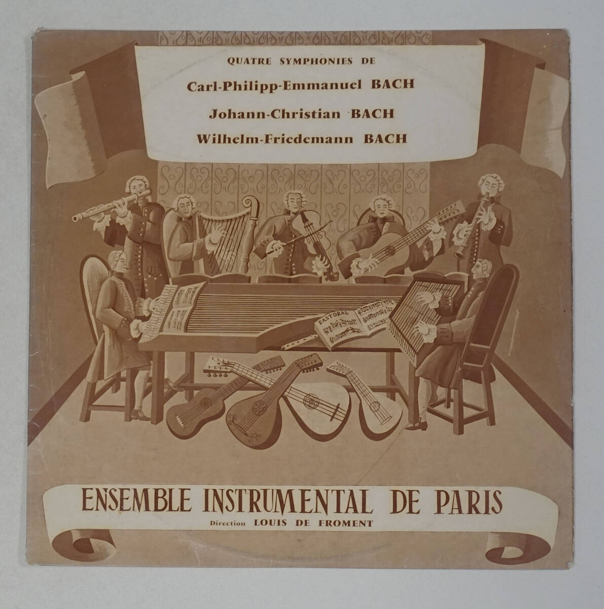 仏CND 560 バッハ交響曲集 パリ器楽合奏団 ルイ・ド・フロマン拍卖