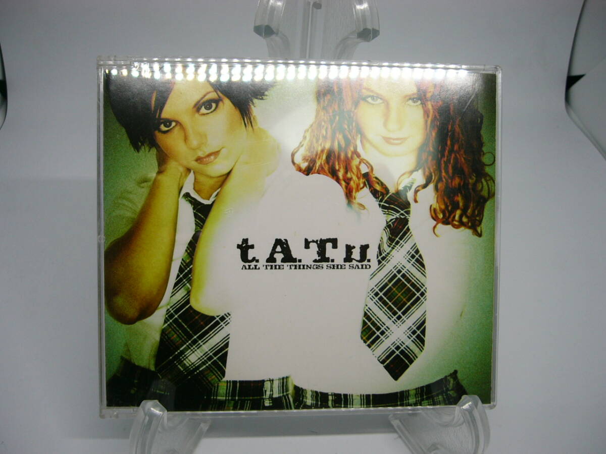 美品 CD オール・ザ・シングス・シー・セッド/t.A.T.u. (№B052)拍卖