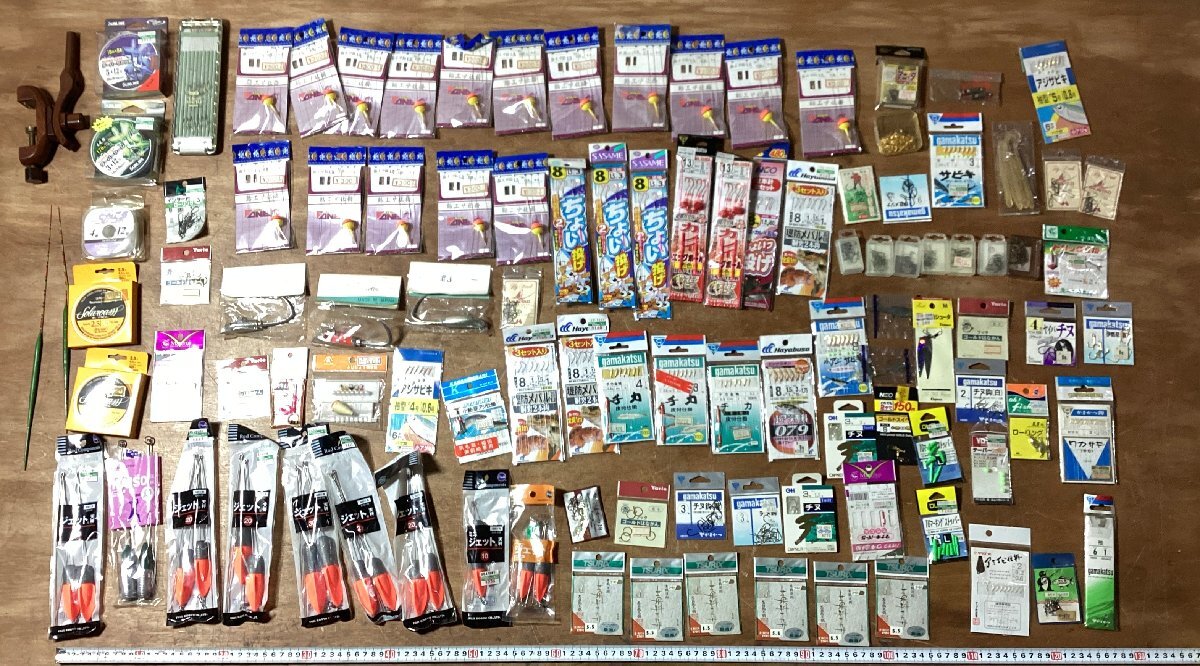 TT-4741■送料込■ 釣具 針 リール 糸 仕掛け 錘 釣り 川釣り 海釣り 船釣り フィッシング アウトドア 2640g大量 ●まとめて /くGOら拍卖