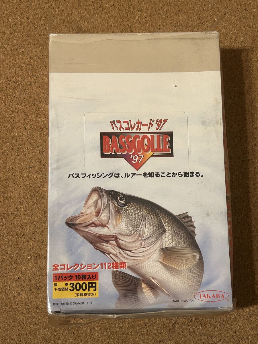 バスコレカード´97 ルアーコレクションカード 未開封 BOX 30パック入り 釣り 魚 カード拍卖