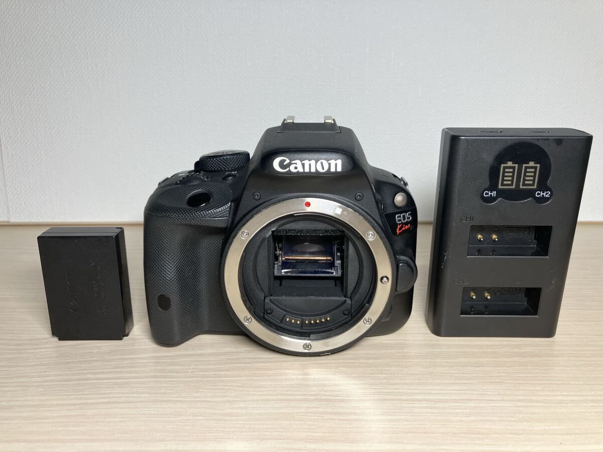 Canon キャノン EOS Kiss X7 ボディ【現状】BT/チャージャー付属拍卖