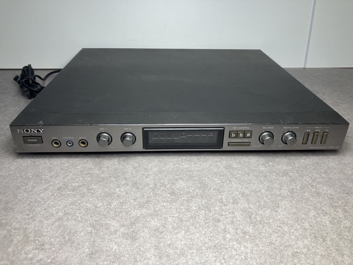 SONY カラオケミキサー MXK-33(通電)拍卖