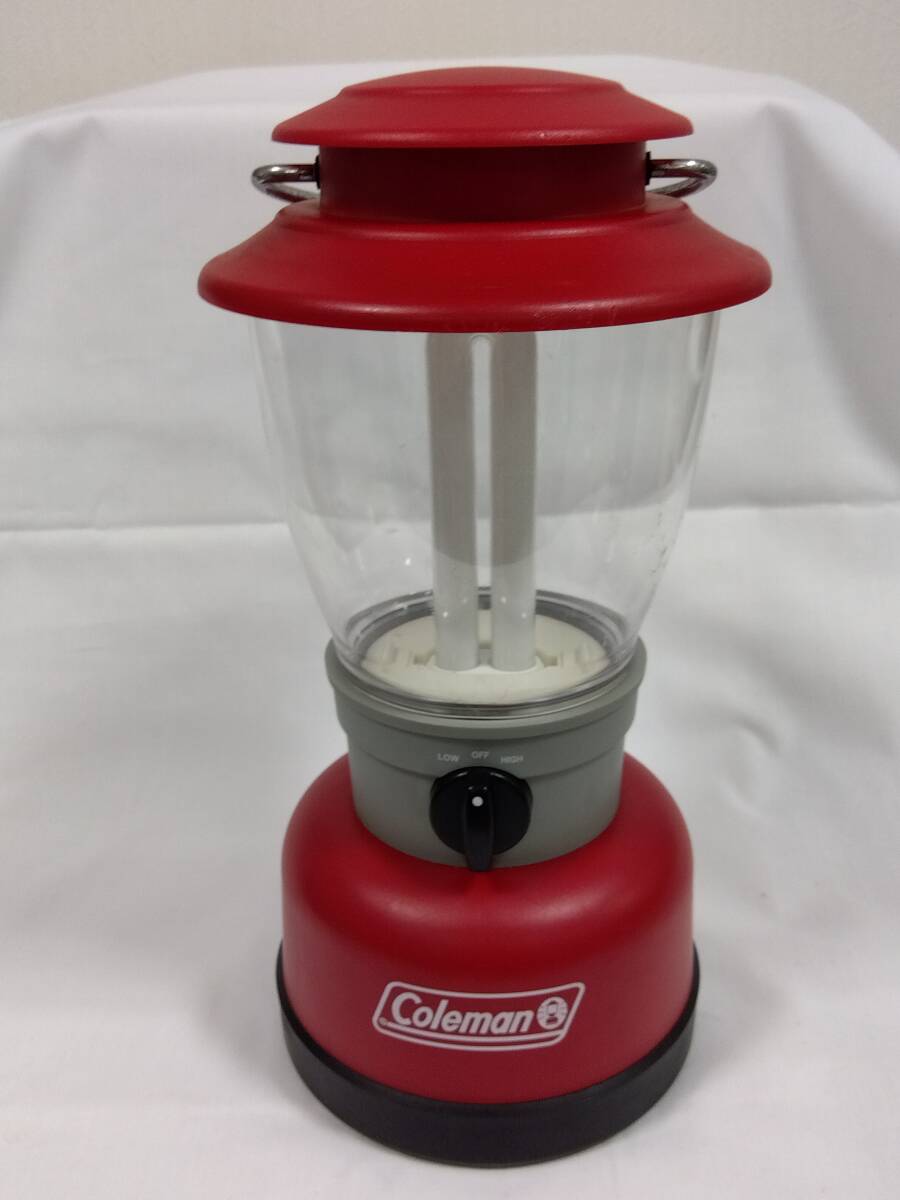 ◆◇中古品 Coleman コールマン ランタン 5328 電池式 蛍光灯 KU007-154◇◆拍卖