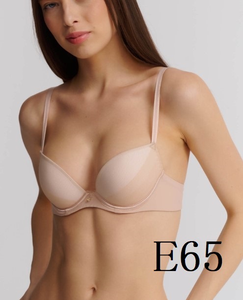 E65☆Aubade オーバドゥ  高級海外ランジェリーブラ ベージュ拍卖