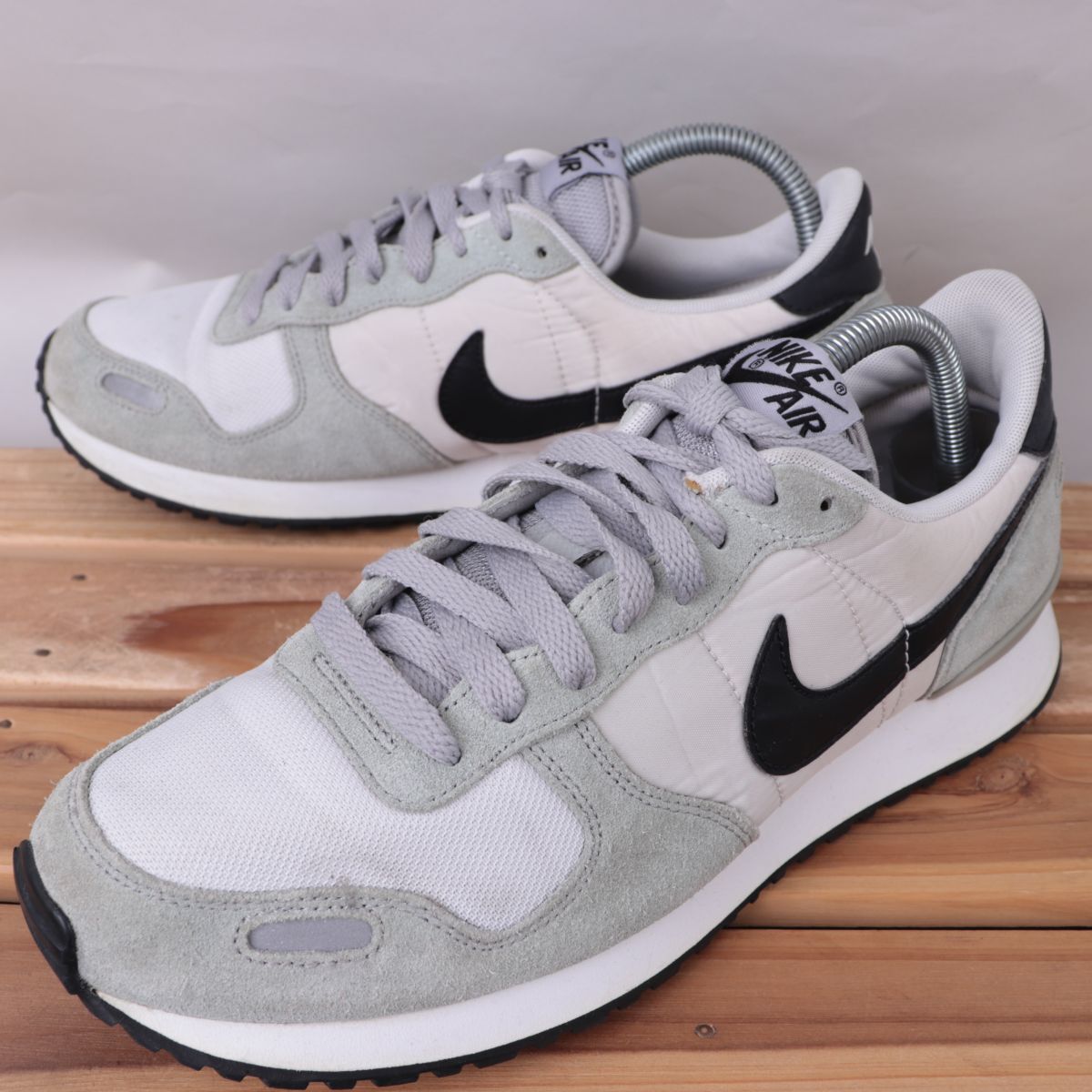 z1997 ナイキ エア ボルテックス US9 27.0cm/白 ホワイト ミントグレー 黒 NIKE Air Vortex メンズ スニーカー 中古拍卖