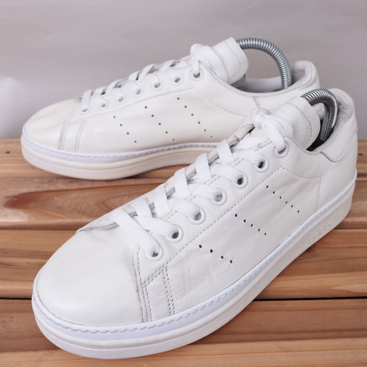 z2244 アディダス スタンスミス US8 25.0cm/白 ホワイト adidas STAN SMITH レディース スニーカー 中古拍卖