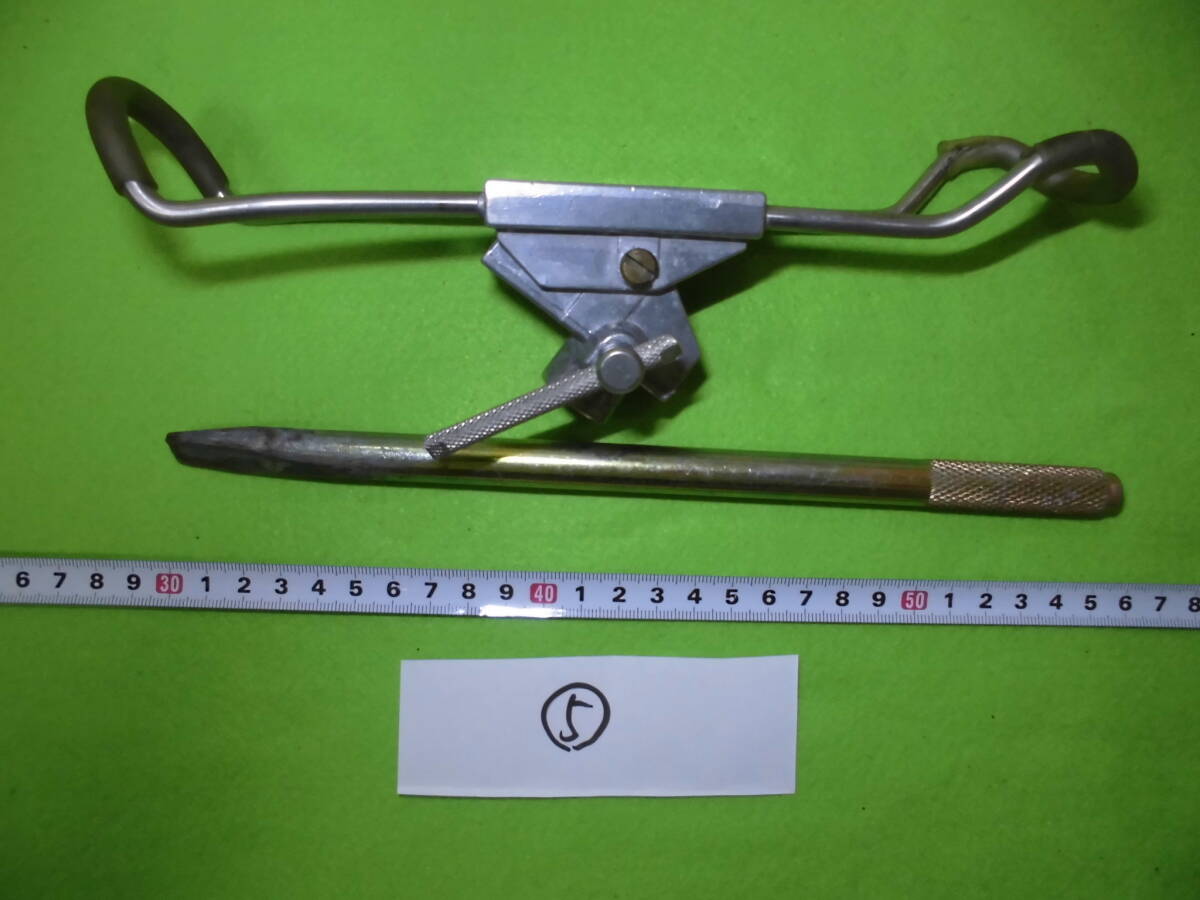 石鯛釣りに♪ 浜口機工(株) ポインターミニ 竿受&ピトン(5)   送料全国600円♪まとめ買い同梱OK拍卖