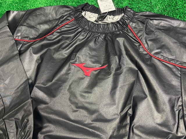 送料無料:ミズノ:汗出しウインドブレーカー:Mサイズ・黒:新品拍卖