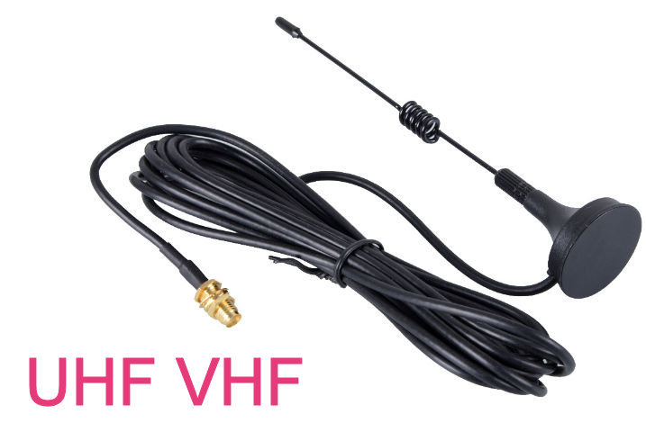 凄く短い! SMAメス端子のアンテナ, 磁気マグネット基台, 144MHz/430MHz, ハンディかモービルに。拍卖