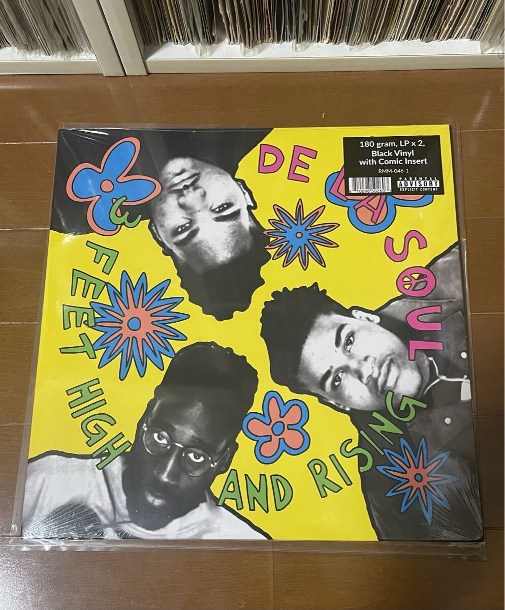 【LP】 DE LA SOUL / 3 FEET HIGH AND RISING LP アナログ レコード / 180g 2LP / 新品 未使用 シュリンク / 名盤 / デ・ラ・ソウル拍卖