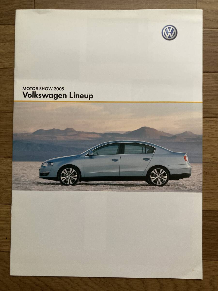 【希少】2005年 東京モーターショー!VW カタログ フォルクスワーゲン Volkswagen Lineup拍卖
