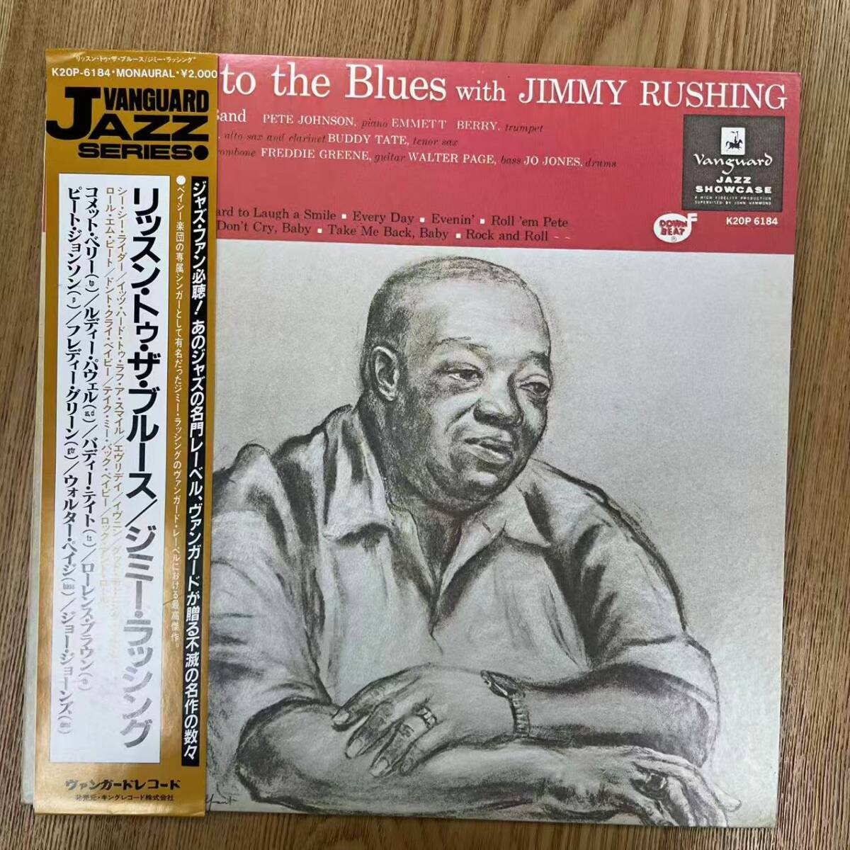 帯付 美盤 ジミー・ラッシング / Listen To The Blues With Jimmy Rushing / K20P-6184 NB0901-19拍卖