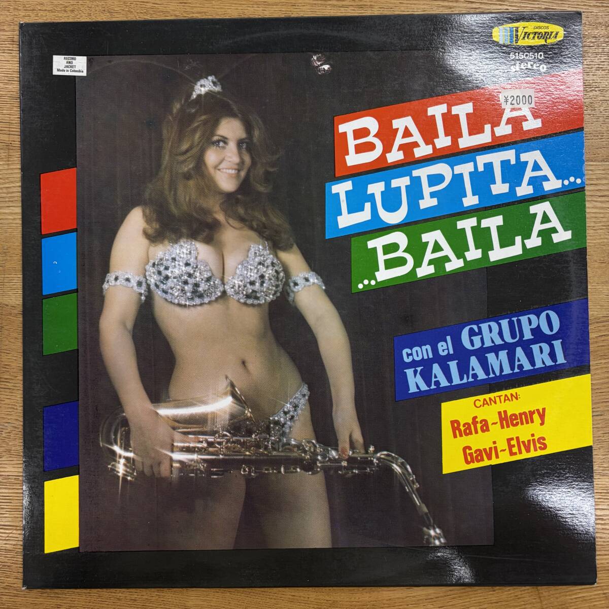美盤 BAILA LUPITA BAILACON EL GRUPO KALAMARICantan:Rafa -Henry. Gavi y Elvis 5150510 NB0926-22拍卖