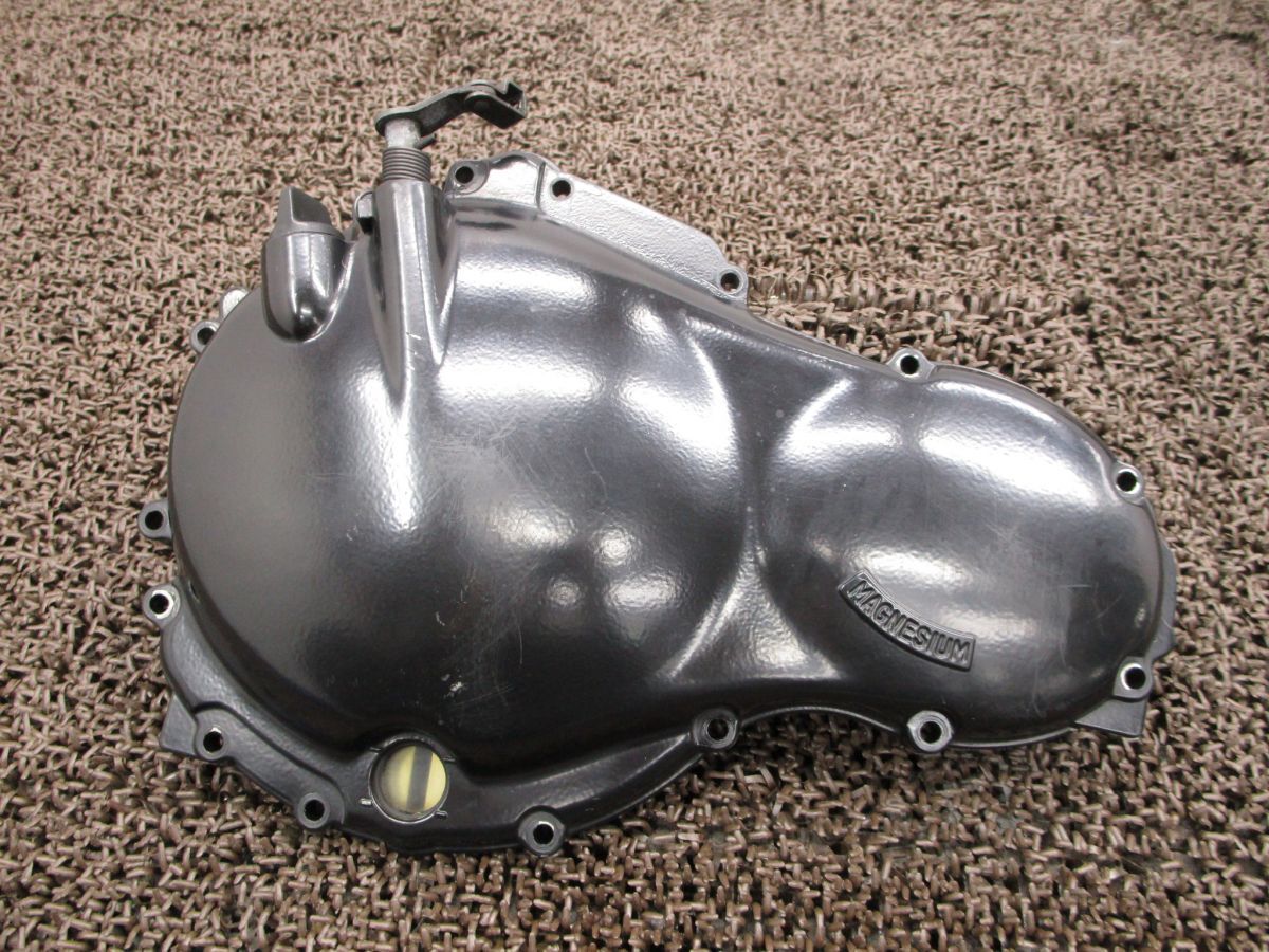 トライアンフ スピードトリプル955i クラッチカバー ▲A4614!TE508 【 M 】 TRIUMPH Speed Triple 動画有 FI インジェクション拍卖