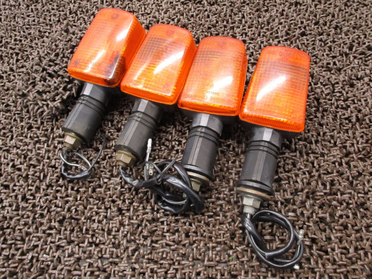 GSX-R1100 ウインカー 4個セット ●A4812!GU75A スズキ 【 U707 】 キャブ車拍卖