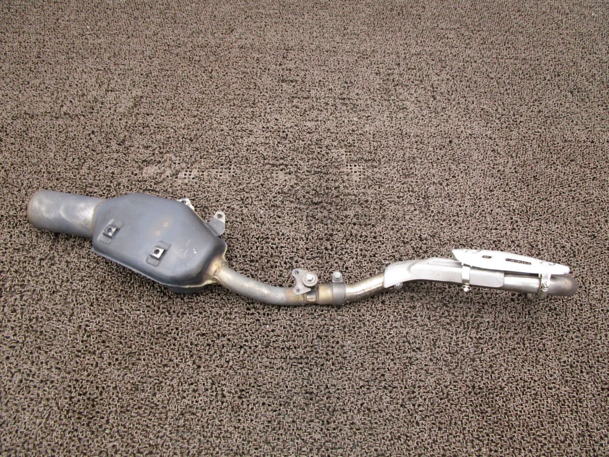 ジェベル250 マフラー サイレンサー 14D1 □A5159!SJ44A スズキ 【 J418 】 DJEBEL キャブ車 動画有拍卖