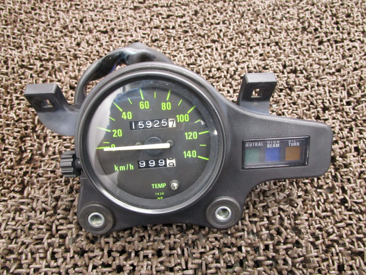 KDX125SR スピードメーター インジケーターランプ ●A5207!DX125A カワサキ 【 DX125AE 】 キャブ車拍卖