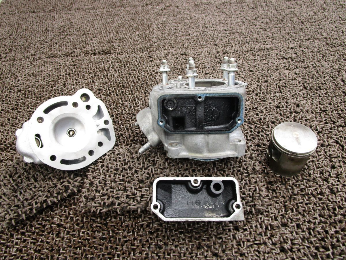 KDX125SR シリンダー ピストン シリンダーヘッド ▲A5217!DX125A カワサキ 【 DX125AE 】 キャブ車拍卖