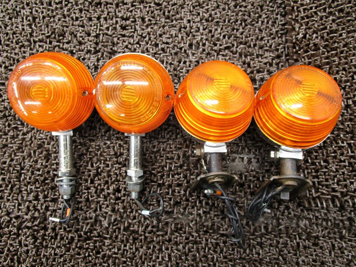 CB350 エクスポート ウインカー 4個セット ●A5486!CB350 ホンダ 【 CB350E 】 キャブ車 EXPORT拍卖