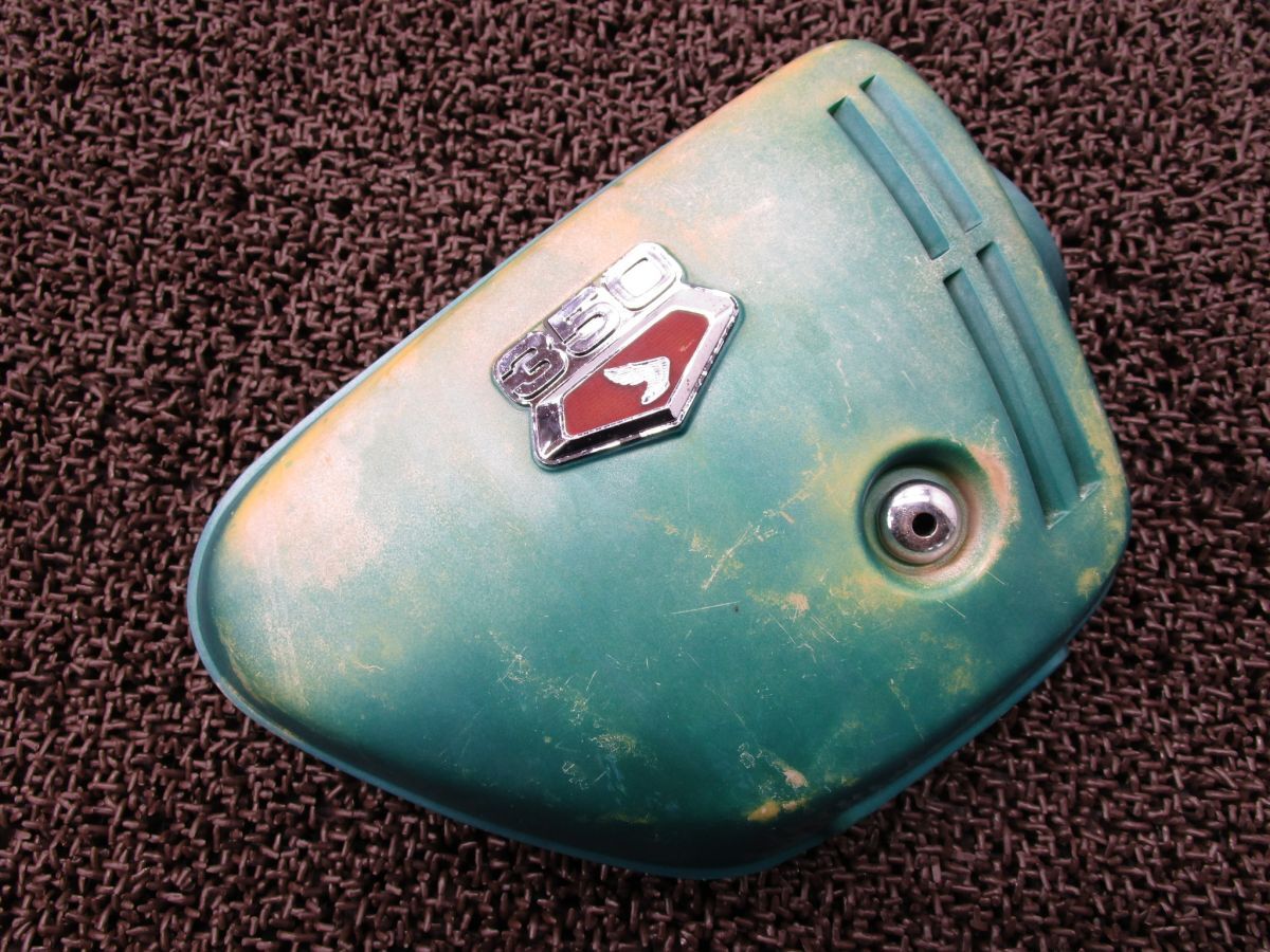 CB350 エクスポート サイドカバー △A5431!CB350 ホンダ 【 CB350E 】 キャブ車 EXPORT拍卖