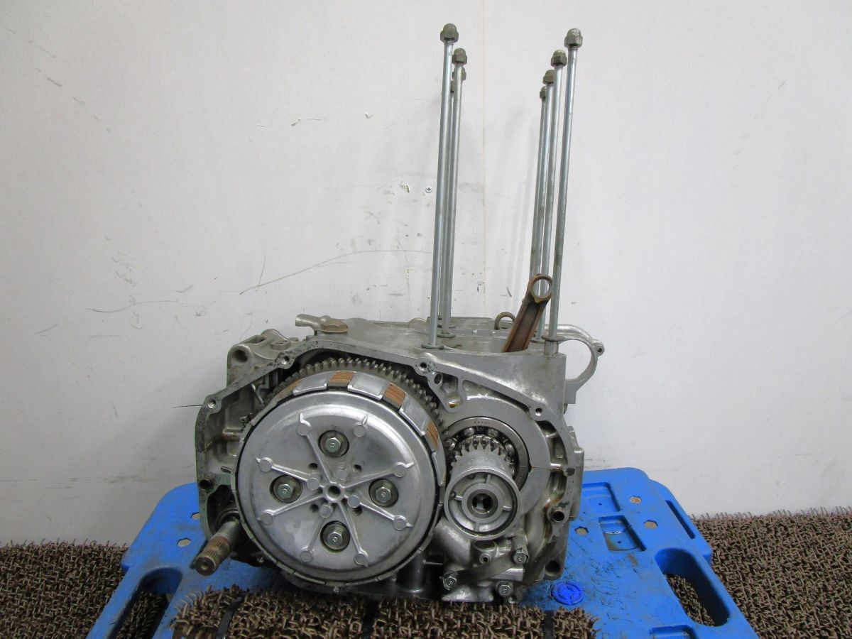 CB350 エクスポート エンジン腰下 クランクケース ■A5464!クラッチハウジング CB350 ホンダ 【 CB350E 】 キャブ車 EXPORT拍卖